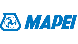 Logo aziendale di Mapei produttore di materiali edili