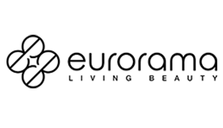 Logo aziendale di Eurorama produttore di vasche, docce, rubinetterie e articoli bagno